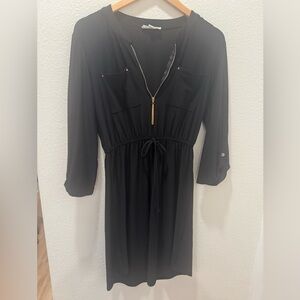 PerSeption Concept Black Long Sleeve Dress